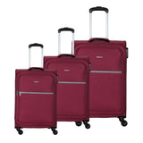 Murano Trolley Soft Case 3 Pieces  Set (19-24-28)