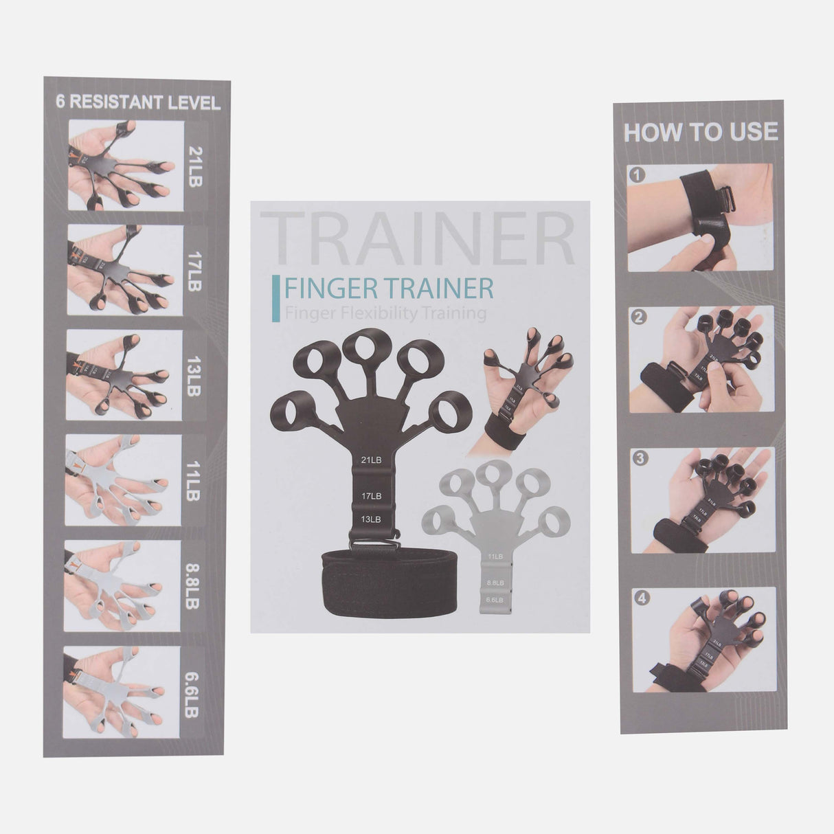 Silicome Figure Hand Grip Adjustable